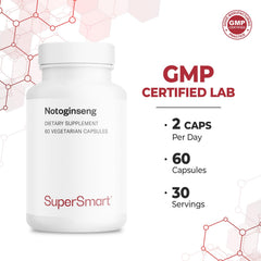 Supersmart notoginseng visual with immune support theme for everyday health