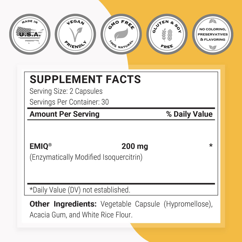 Capsules ready-to-take for twice-daily supplementation with water
