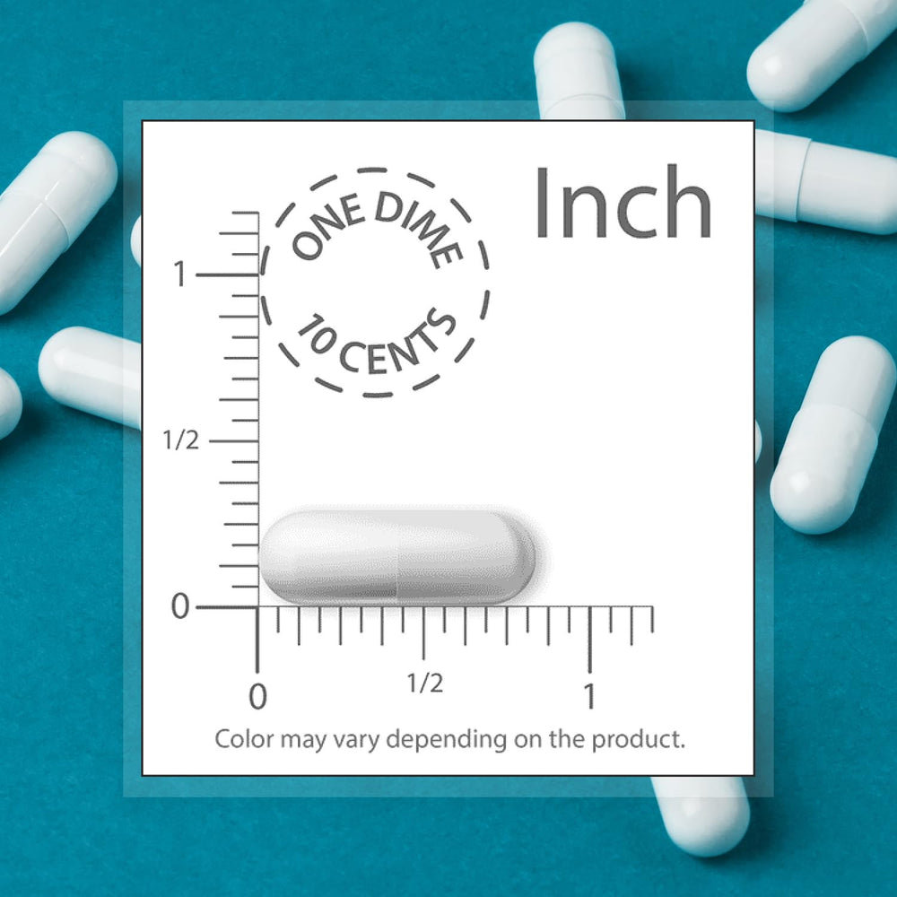 Supersmart Patented Asafin ingredient capsules for consistent daily intake.