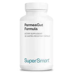 Supersmart PermeaGut bottle front for gut barrier support.