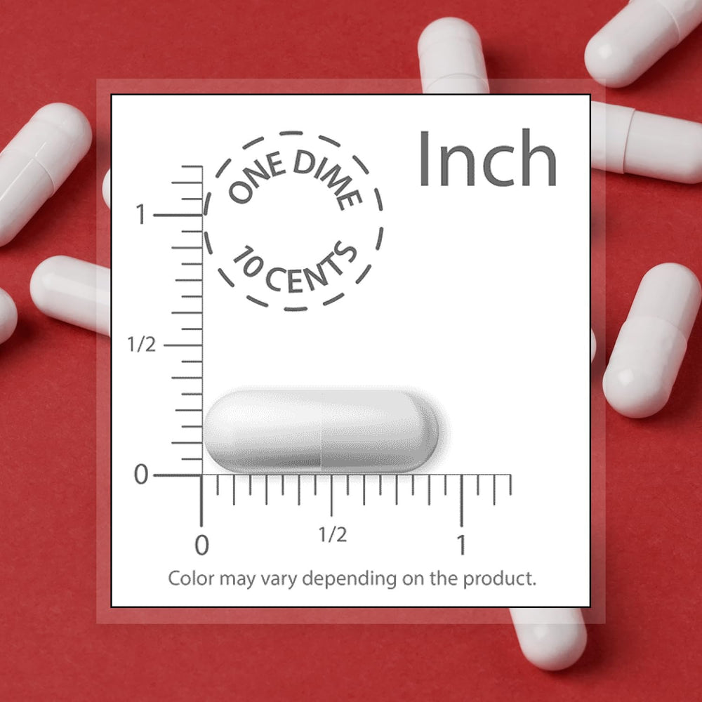 Serving suggestion with four capsules daily for balanced potassium intake.