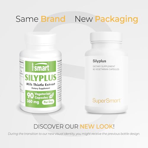 Close-up of Supersmart SilyPlus capsules highlighting phytosome technology