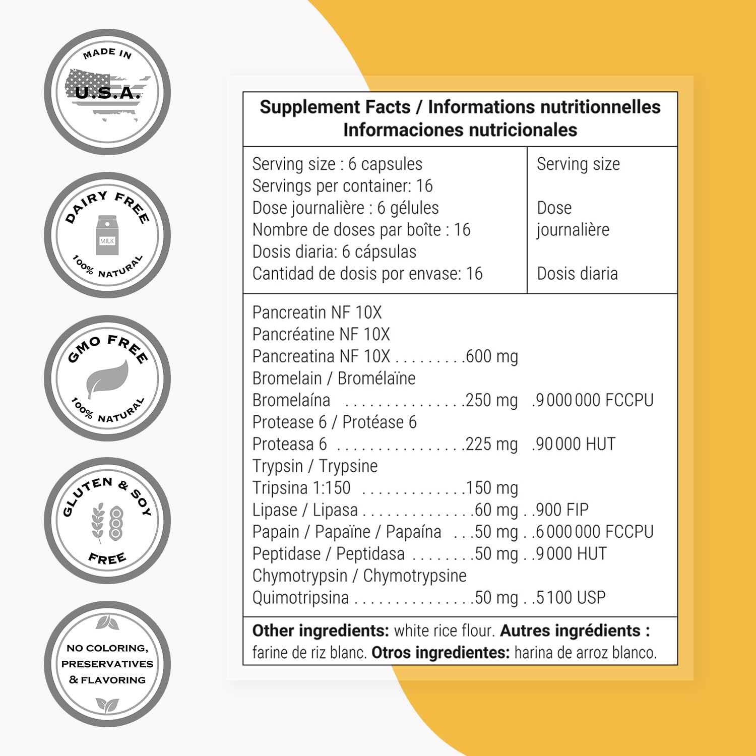 Supersmart Systemic Enzymes on a pantry display for everyday use.