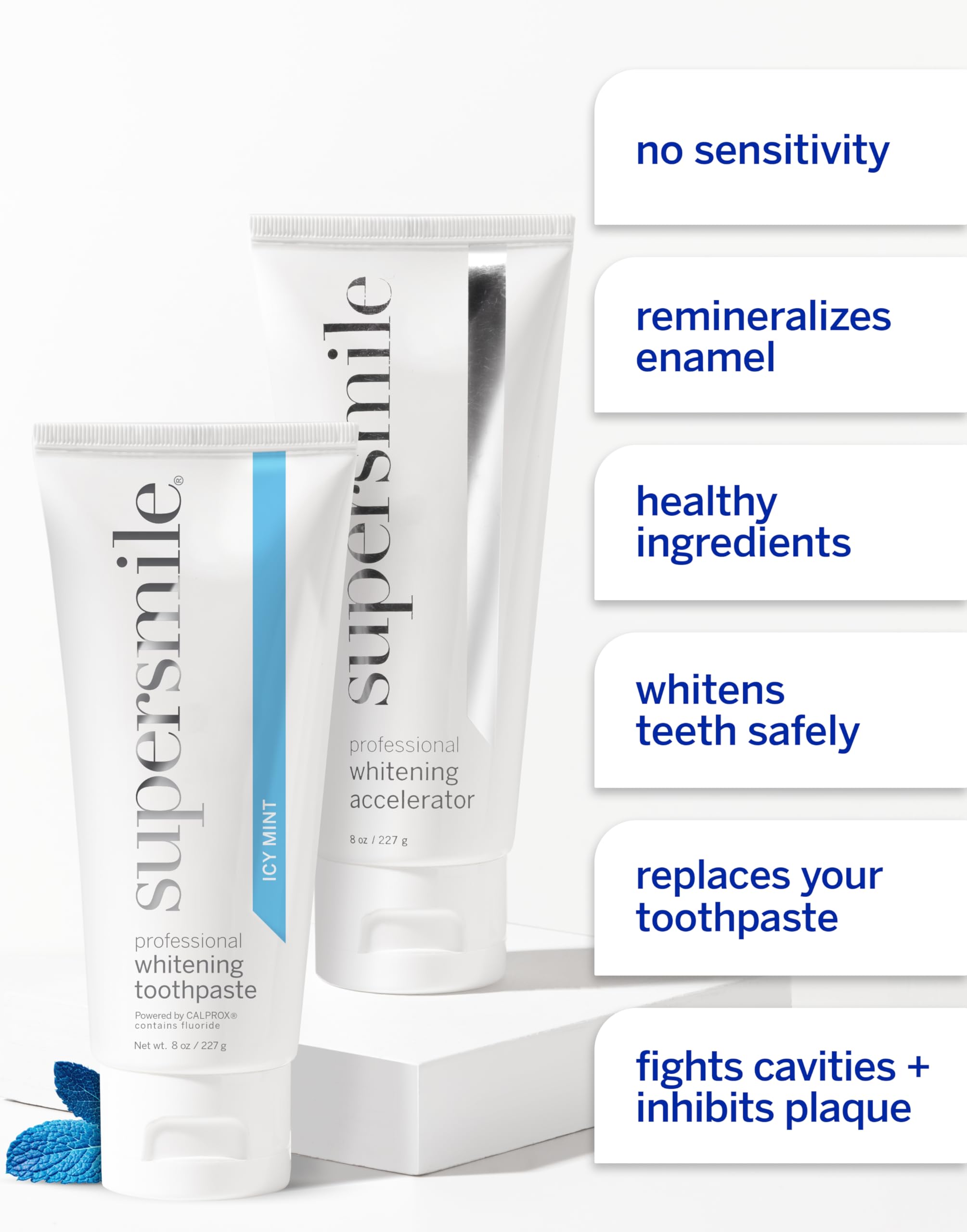Supersmile daily routine setup for an easy, consistent regimen