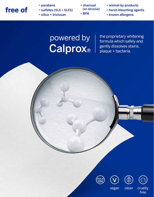 Supersmile dissolving superstrips strip-application demonstrates quick, portable whitening