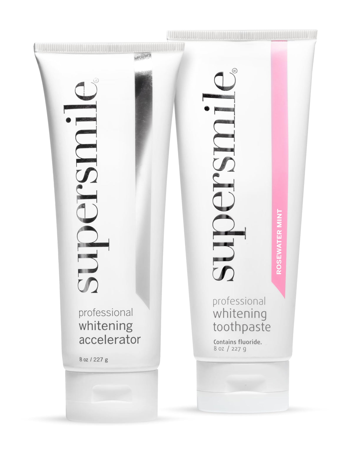 Supersmile Rosewater Mint packaging with premium design for freshness
