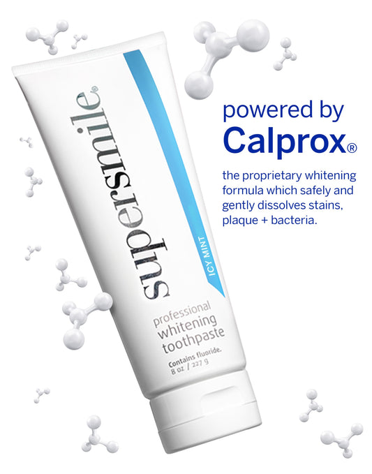Supersmile whitening accelerator for fast stain removal