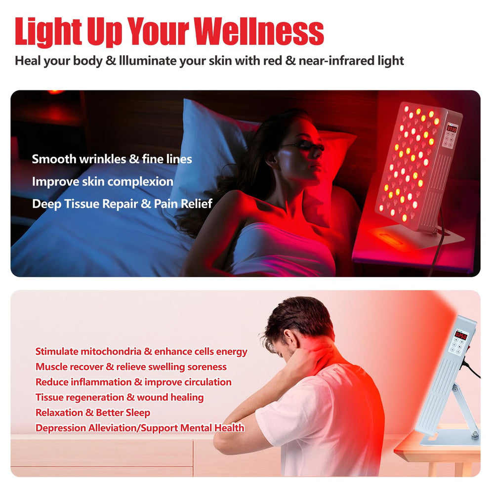 Supersred 63-led beads close-up showing brightness and power