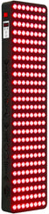 Supersred full-body panel setup showing wide coverage for at-home therapy sessions.