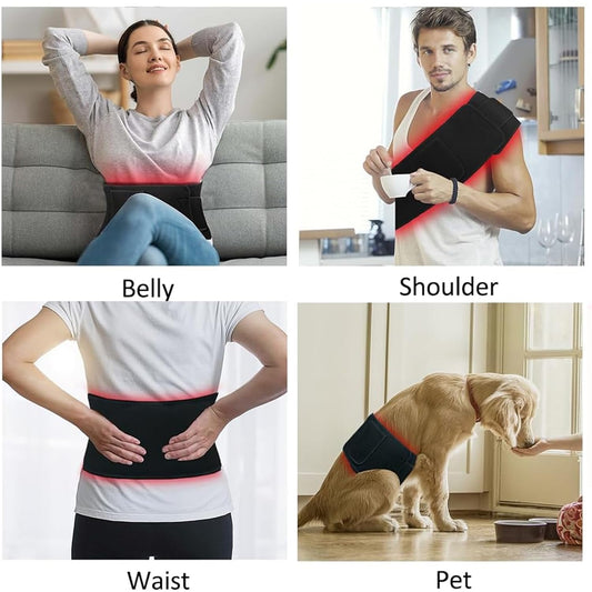 Supersred belt worn around the waist during a session