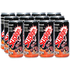 Supligen Coffee bottle shows rich texture for sustained energy.