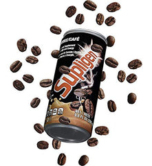 Supligen Coffee fridge storage suggests on-the-go nutrition at home.