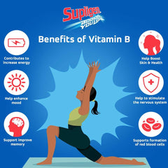 Supligen Coffee label highlights vitamins and minerals for daily nutrition.