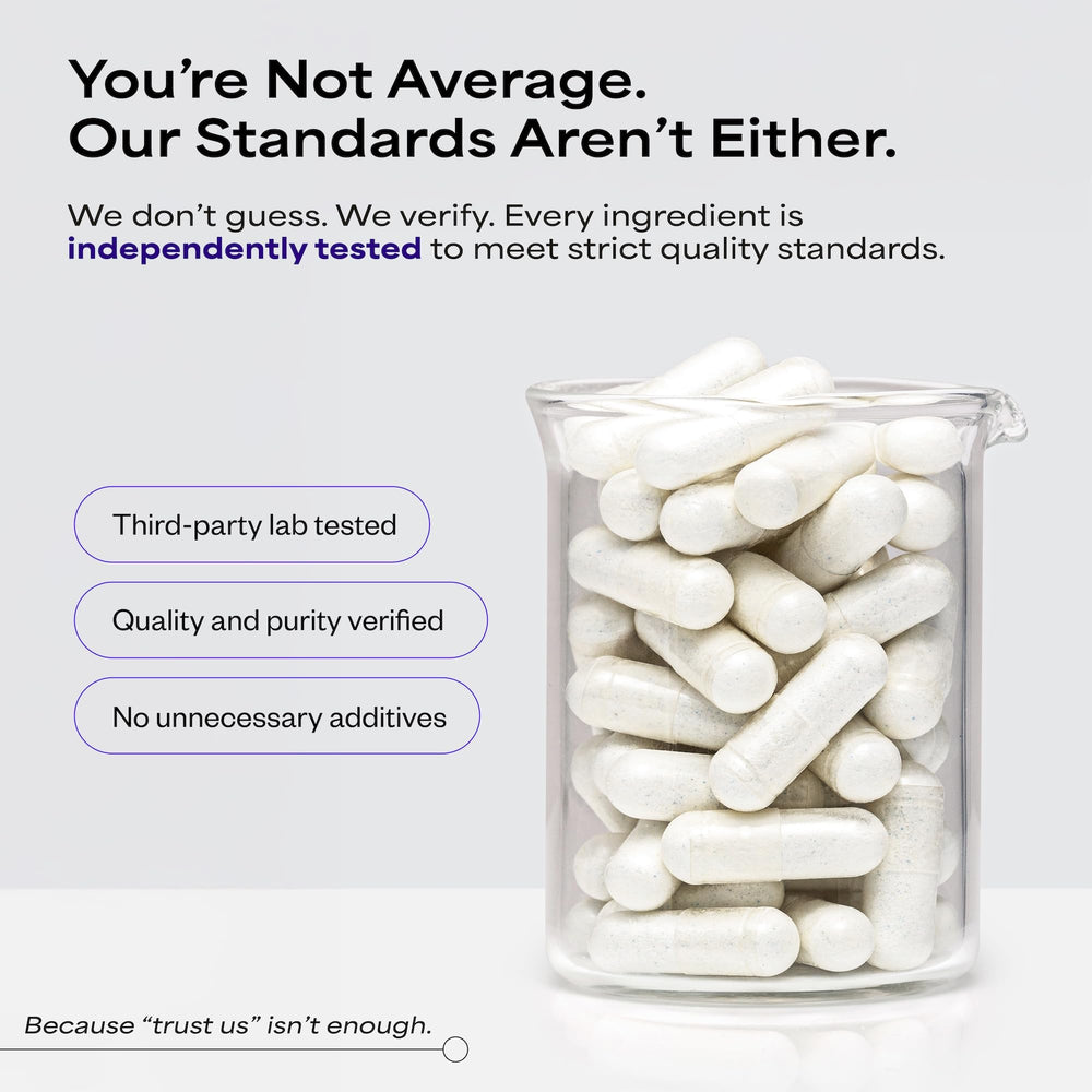 Suppgrade Labs Minerals 101 jar-side view demonstrates clean, iron-free formula