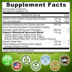 SUPPLEMENTS STUDIO Ginger root capsules natural anti-inflammatory synergy.