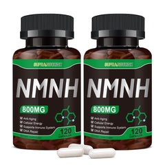 SUPRANOURISH NMNH bottle close-up showing premium packaging for NAD+ support
