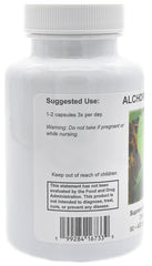 Supreme Nutrition Alchornea Supreme bottle closeup emphasizes additive-free encapsulation for your routine