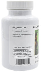 Alchornea Supreme capsule closeup showing pure leaves and vegetarian formula
