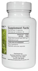 Supreme Nutrition Artemisia Supreme capsules, vegan and filler-free for clean routines.