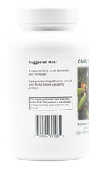 Supreme Nutrition Camu Supreme ingredient panel highlights 100% Camu Camu fruit.