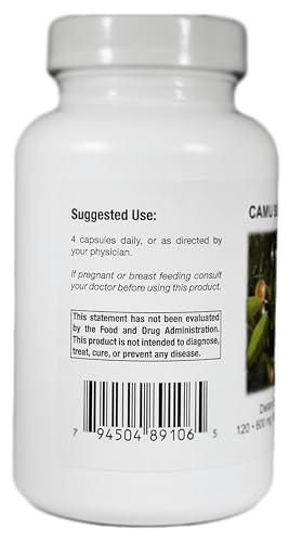 Supreme Nutrition Camu Supreme label emphasizing purity and no fillers.