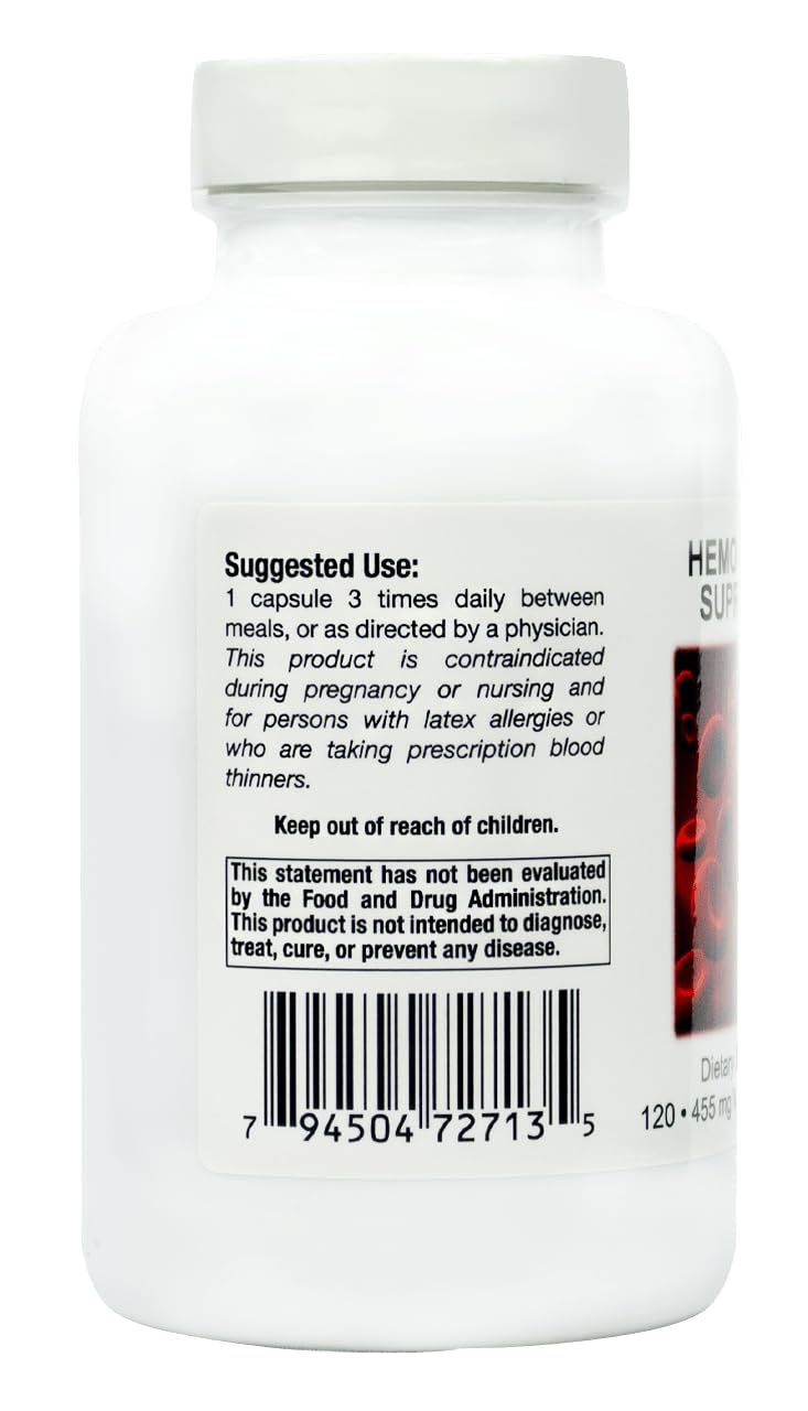 Supreme Nutrition Hemo Guard Supreme capsules closeup showing vegetarian formula