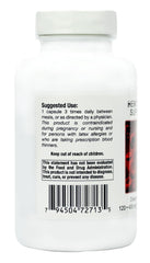 Supreme Nutrition Hemo Guard Supreme capsules closeup showing vegetarian formula