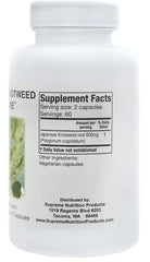 Supreme Nutrition Japanese Knotweed Supreme label—clear QA and cGMP manufacturing