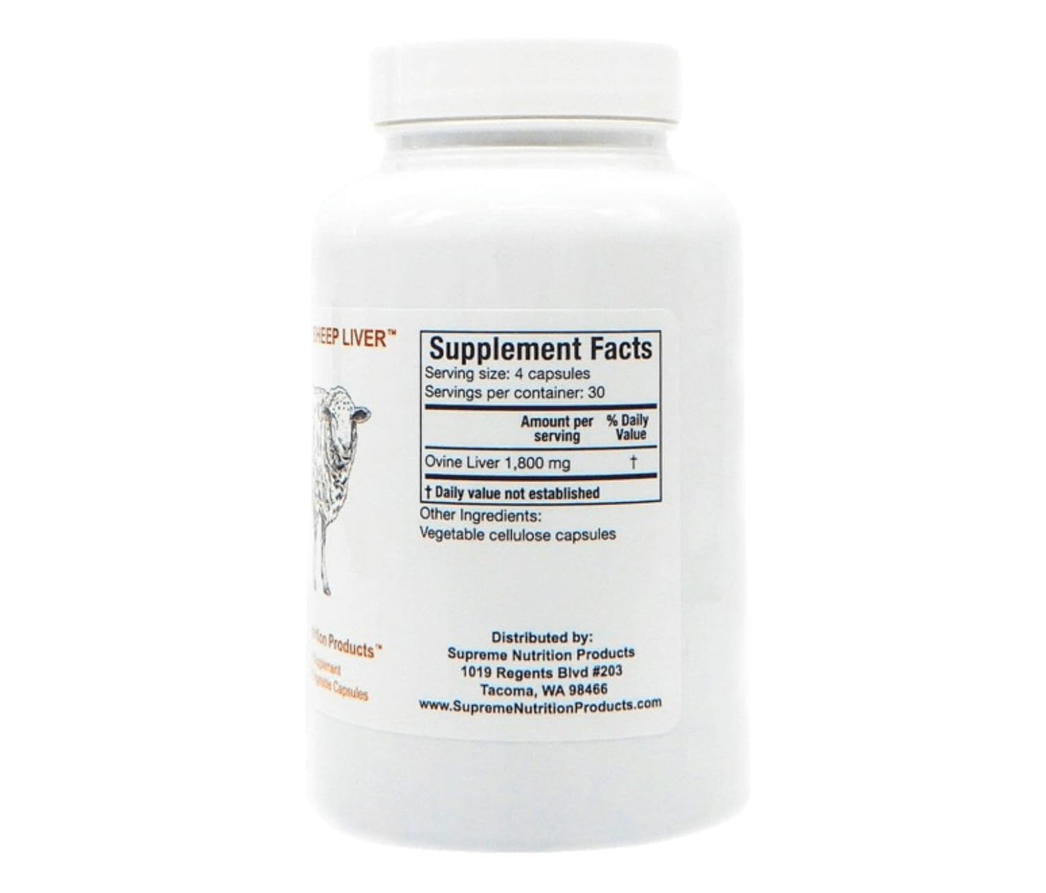Supreme Nutrition Lab-tested capsules ensuring purity and safety for consumers