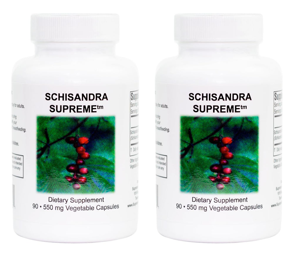 Schisandra Supreme bottle with pure berry extract for daily use