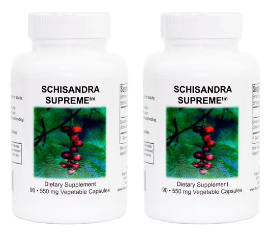 Schisandra Supreme bottle with pure berry extract for daily use