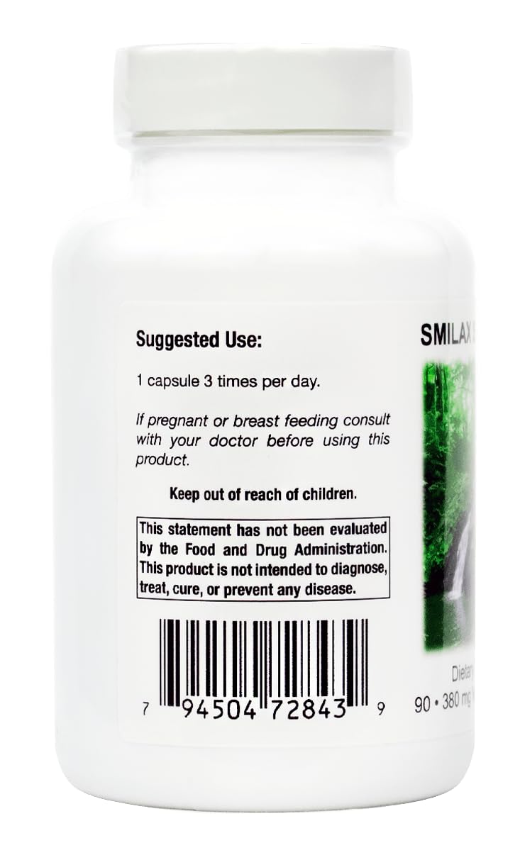 Supreme Nutrition Smilax Supreme capsules pack for convenient herbal daily supplementation.