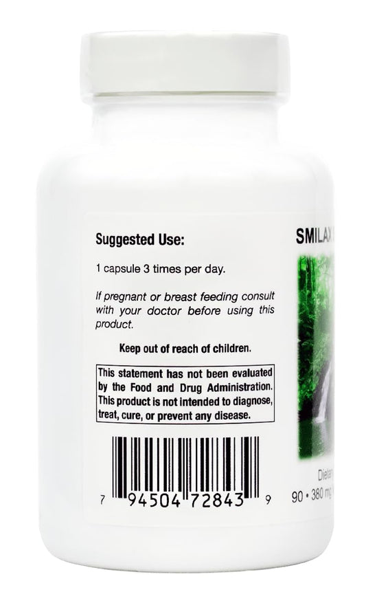 Supreme Nutrition Smilax Supreme capsules pack for convenient herbal daily supplementation.