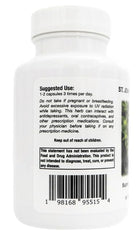 Label detail on bottle communicates product name and quality standards.