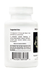 Closeup of Supreme Nutrition Woad Supreme capsules highlighting purity and filler-free formulation