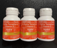 SUPTMAX Myra E 400IU bottle showing daily skin nourishment packaging