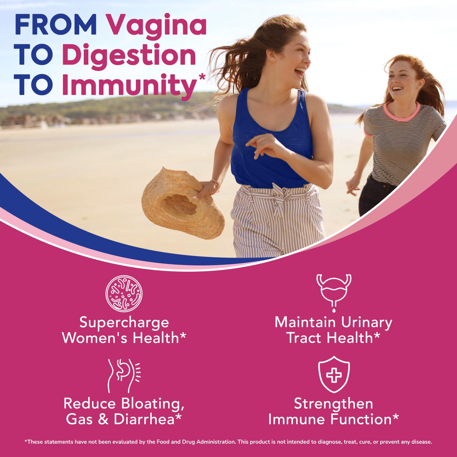Surebounty Probiotics for Women cranberry extract visual for urinary health