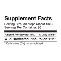 Pine Pollen Gold used in a smoothie for convenient daily routine