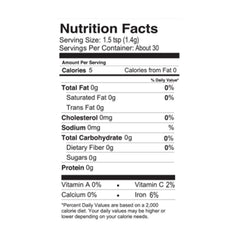 Surthrival Pine Pollen Powder label-closeup signals quality and potency.