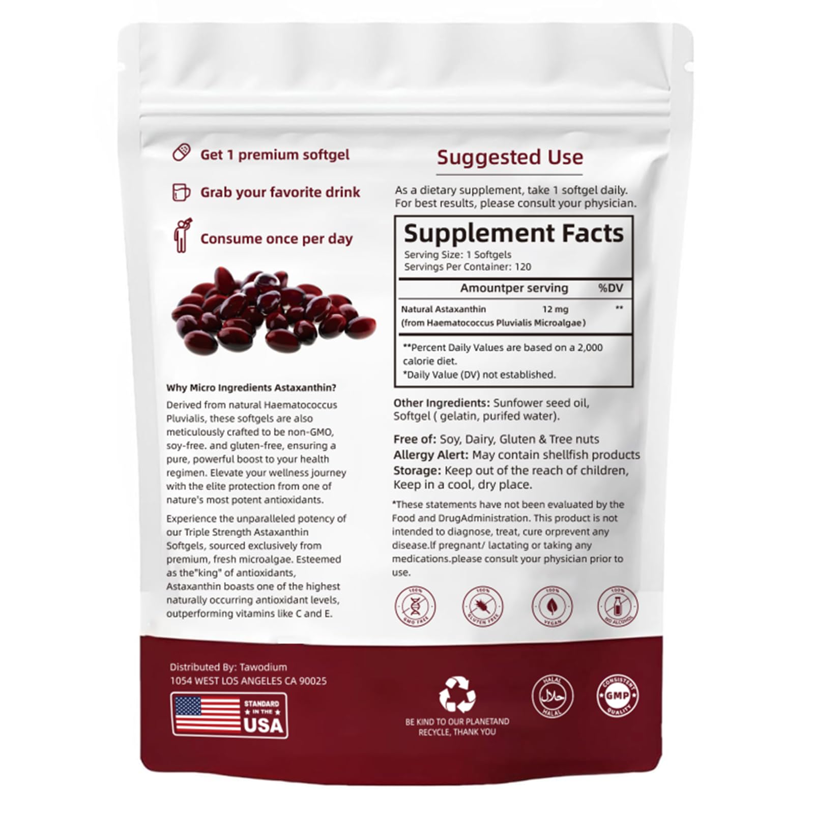 Iconic graphic for Belano Astaxanthin conveying antioxidant protection