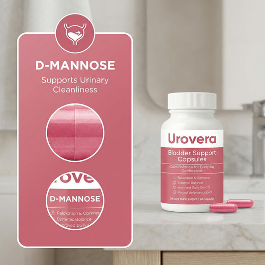 SUUDUUL Urovera capsules ready for daily use.