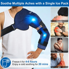 SUZZIPAD arm-elbow design targets shoulder and elbow relief.