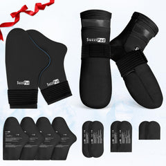 SuzziPad cold gloves with dual-layer pockets for even cooling during chemotherapy sessions.