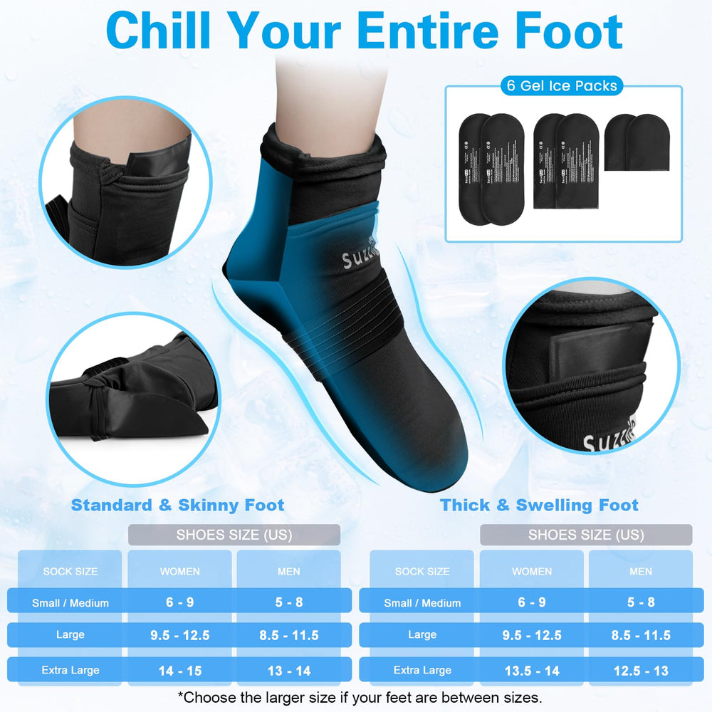 SuzziPad adjustable, comfortable gloves for secure cooling sessions