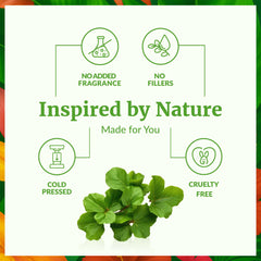 SVA ORGANICS Brahmi Oil label shows cold-pressed Bacopa monnieri origin.