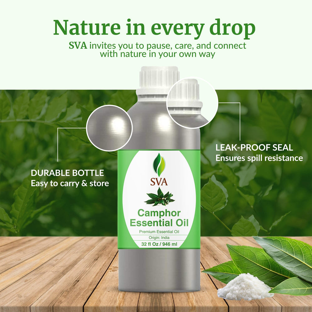 Premium camphor oil for multiple uses and quality