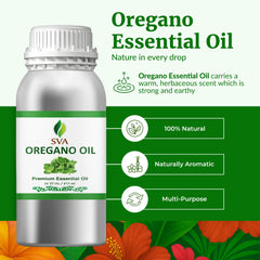 SVA Organics oregano oil for hair care and scalp massage.