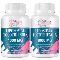 Svaiketa liposomal tocotrienols bottle front with clear branding for quick recognition