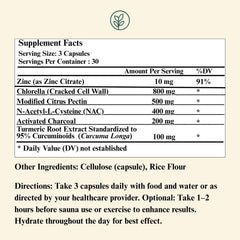 Modified citrus pectin powder close-up from Sven PlastiClear for gut-friendly pollutant removal