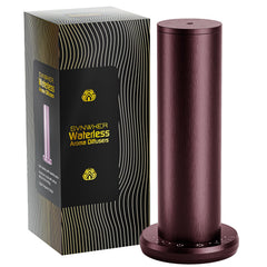 SVNWKRE waterless diffuser in dark purple, front view, ideal for large rooms